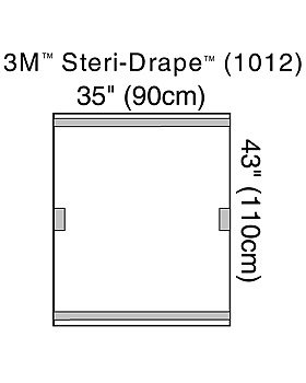 3M Steri-Drape Gerteabdeckungen 90 x 110 cm (10 Stck.), 4 Packungen, 3M Medica, medishop.de