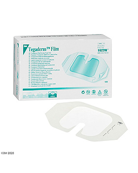3M Tegaderm Film Transparentverband steril, 6 x 7 cm (100 Stck.), 3M Medica, medishop.de