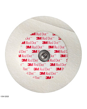 3M Red Dot EKG-berwachungselektroden fr Erw., fr Intensiv  6 cm (50 Stck.), 20 Beutel, 3M Medica, medishop.de