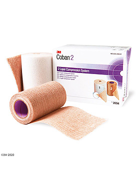 3M Coban 2 Lagen - Kompressionssystem, 3M Medica, medishop.de