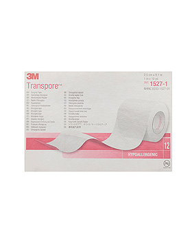 3M Transpore Fixierpflaster transparent, 2,5 cm x 9,1 m (12 Stck.), 3M Medica, medishop.de