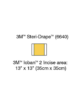 3M Ioban 2 Inzisionsfolien 35 x 42 cm Inzisionsfeld 34 x 35 cm (10 Stck.), 3M Medica, medishop.de