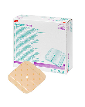 3M Tegaderm Foam Schaumverband nicht klebend, 8,8 x 8,8 cm (10 Stck.), 3M Medica, medishop.de