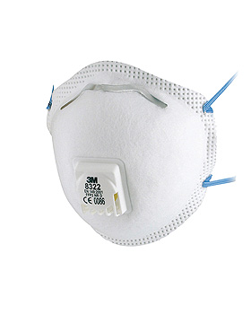 3M Atemschutzmaske FFP2 NR D mit Cool-Flow Ausatemventil (80 Stck.), 3M Medica, medishop.de