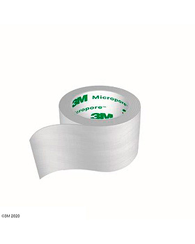 3M Micropore Vliespflaster wei, 2,5 cm x 1,37 m (100 Stck.), 3M Medica, medishop.de