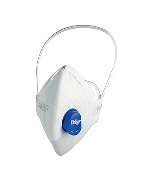 Atemschutzmaske X-plore 1730 V FFP3 NR D mit CoolMAX Ausatemventil, Drger Safety, medishop.de