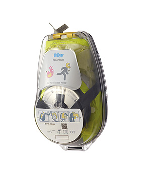 PARAT 5530 Hard Case Brandfluchthaube mit CO P2 Filter, Drger Safety, medishop.de