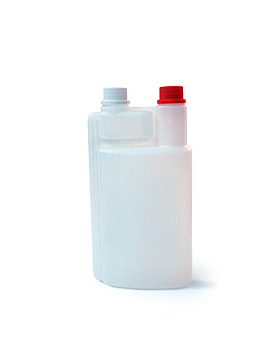 Dosierflasche 1 Ltr. unbefllt mit 60 ml Kammer, DR. Schumacher, medishop.de