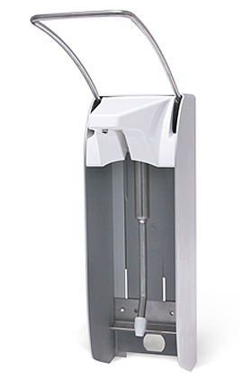 Wandspender AK 1000 plus mit langem Bedienhebel fr 1000 ml-Flaschen, DR. Schumacher, medishop.de