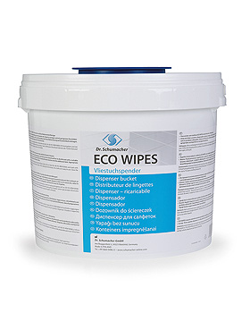ECO WIPES Vliestuchspender wei (1 Spendereimer) unbefllt, 5 Ltr., DR. Schumacher, medishop.de