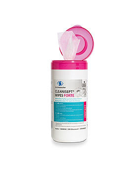 Cleanisept Wipes Forte Desinfektionstücher (100 T.), DR. Schumacher, medishop.de