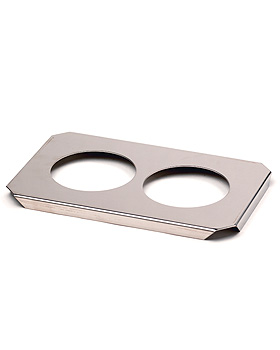 Edelstahleinsatzdeckel fr 2 Becherglser fr S30/S30 H, S40/S40 H, Elma, medishop.de