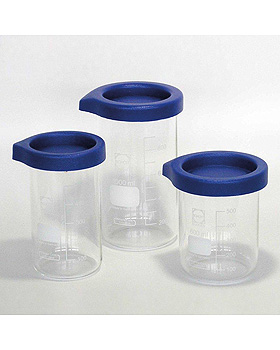 Reinigungsglas mit Deckel 600 ml  95 mm fr alle Typen ausser S10, Elma, medishop.de