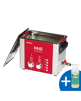 Ultraschall-Reinigungsgert Emmi D30 3,0 Ltr. inkl.100 ml Universalkonzentrat, Emag, medishop.de