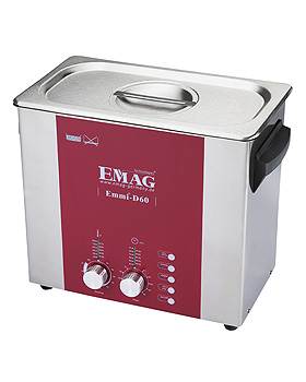 Ultraschall-Reinigungsgert Emmi D60 6,0 Ltr. inkl.100 ml Universalkonzentrat, Emag, medishop.de