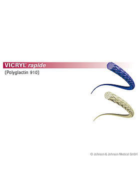 VICRYL rapide SH-PLUS 3/0=2 ungefärbt Nahtmaterial Fadenlänge 70 cm (36 Stck.), Ethicon, medishop.de