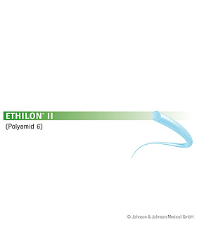 ETHILON II FSL 2/0=3 blau monofil Nahtmaterial Fadenlänge 75 cm (36 Stck.), Ethicon, medishop.de
