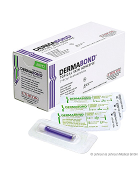 DERMABOND HVD Topischer Hautkleber 0,5 ml (12 Ampullen), Ethicon, medishop.de