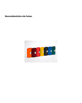Klettenmanschette 2-Schlauch kpl. starke Oberarme, grn, Friedrich Bosch, medishop.de