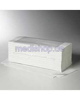 Fripa - Papierhandtcher Ideal 1-lagig hochwei 25 x 23 cm (20 x 250 Stck.), Fripa, medishop.de