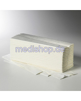 Fripa - Papierhandtcher Eco, 2-lagig wei 25 x 33 cm (24 x 128 Stck.), Fripa, medishop.de