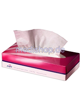 Fripa - Kosmetiktcher akito, hochwei, 2-lagig, ca. 21 x 20 cm (40 x 100 Stck.), Fripa, medishop.de