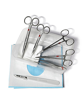 Chirurgisches Set, steril, 15 Set, Fuhrmann, medishop.de