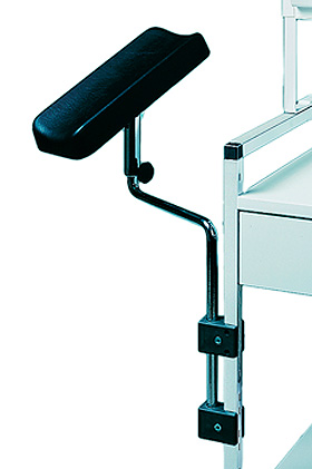 Armauflage schwarz, Haeberle, medishop.de