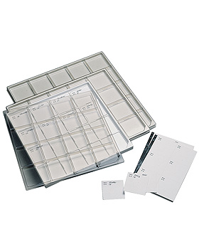Medikamententablett Langenau mit 20 Feldern inkl. Verordnungsblock, Haeberle, medishop.de