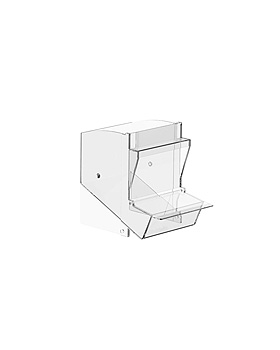 Einzelschtte klein, inkl. Staubschutzdeckel, Haeberle, medishop.de
