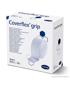 Coverflex grip Schlauchbandage, Gr. E, 10 m x 8,75 cm, Hartmann, medishop.de