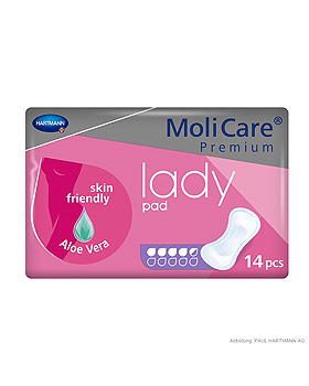 MoliCare Premium lady pad 4,5 Tropfen Inkontinenzeinlagen (14 St.), Hartmann, medishop.de