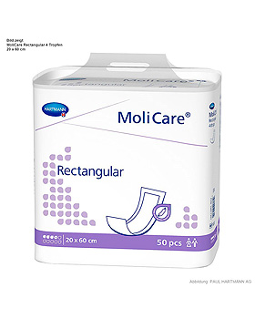 MoliCare Rectangular 3 Tropfen 20 x 40 cm (50 Stck.), Hartmann, medishop.de
