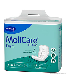 MoliCare Premium Form 5 Tropfen Inkontinenzeinlagen (32 Stck.), Hartmann, medishop.de