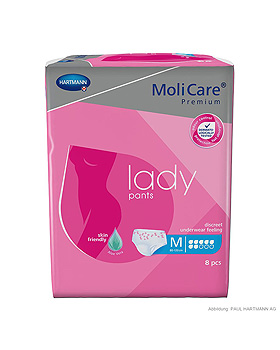 MoliCare Premium lady pants 5 Tropfen Gr. M, Inkontinenzslips (8 Stck.), Hartmann, medishop.de