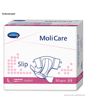 MoliCare Slip 7 Tropfen super Gr. L, Inkontinenzslips (30 Stck.), Hartmann, medishop.de