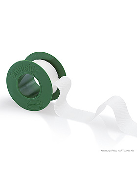 Omnisilk Fixierpflaster 5 m x 1,25 cm, mit Sprengring, Hartmann, medishop.de