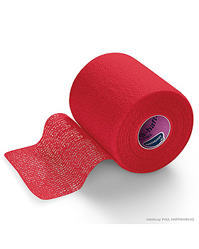 Peha-haft Color rot Fixierbinde 20 m x 6 cm einzeln verpackt, Hartmann, medishop.de