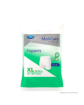 MoliCare Premium Fixpants long leg Fixierhosen Gr. XL (5 Stck.), Hartmann, medishop.de