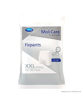 MoliCare Premium Fixpants long leg Fixierhosen Gr. XXL (5 Stck.), Hartmann, medishop.de
