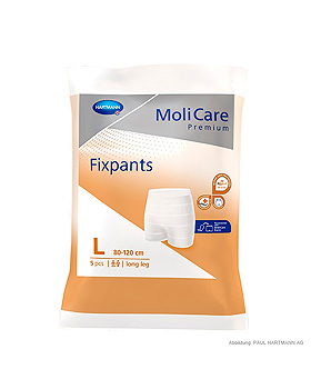 MoliCare Premium Fixpants long leg Fixierhosen Gr. L (5 Stck.), Hartmann, medishop.de