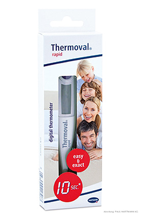 Thermoval rapid Fieberthermometer, Hartmann, medishop.de