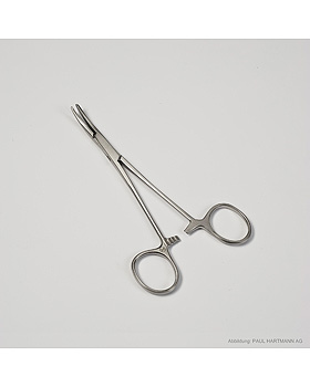 Peha-instrument Mosquitoklemmen Halsted anatomisch, gebogen 12,5 cm (25 Stck.), Hartmann, medishop.de