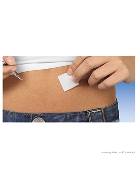 Soft-Zellin C  Alkoholtupfer 60 x 30 mm (100 Stck.), Hartmann, medishop.de