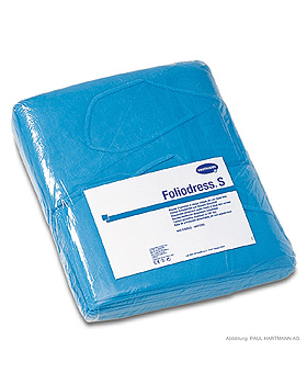 Foliodress Einmal-Besuchermantel S blau (50 Stck.), Hartmann, medishop.de