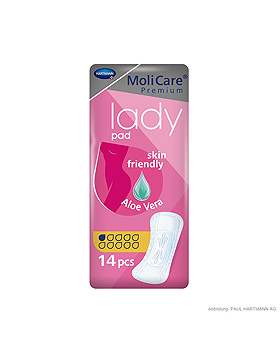 MoliCare Premium lady pad 1 Tropfen, Inkontinenzeinlagen (12 Stck.), Hartmann, medishop.de