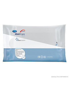MoliCare Skin feuchte Waschhandschuhe (8 Stck.), Hartmann, medishop.de