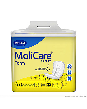MoliCare Premium Form normal 3 Tropfen Inkontinenzeinlagen (32 Stck.), Hartmann, medishop.de