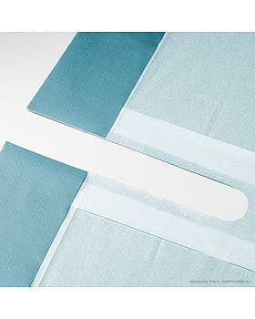 Foliodrape Protect Plus Schlitztcher steril, 225 x 280 cm (9 Stck.), Hartmann, medishop.de