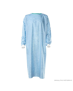 Foliodress gown Protect Basic OP-Bindemantel steril Gr. XL 140 cm lang, 36 Stck, Hartmann, medishop.de